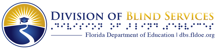 FDOE (Florida Department of Education)- Division of Blind Services Logo
